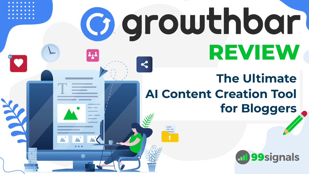 AI-powered growth bar Tool to Create SEO-friendly Content for Bloggers