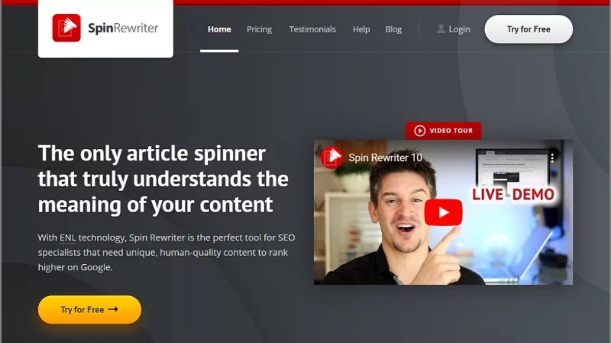Creates Unique, Human-quality Content quickly for SEO Specialists.