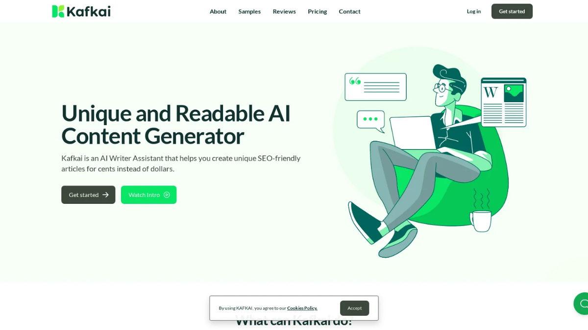 Kafkai Tool that Creates Unique SEO-friendly Articles