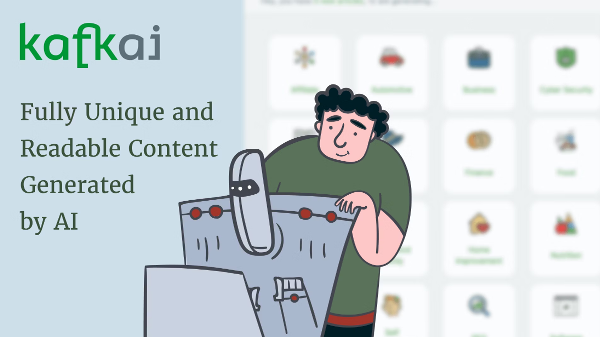Kafkai is a useful AI content generator that can help your business grow.