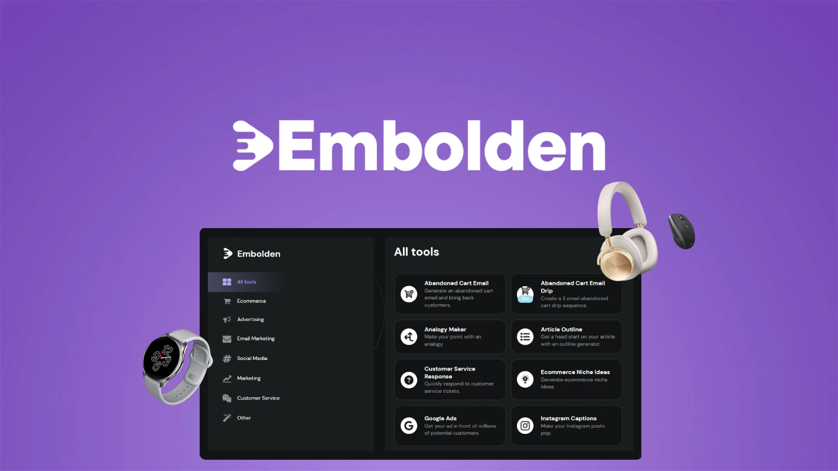 E-commerce Marketing with Embolden's AI-Powered Copywriting Tool