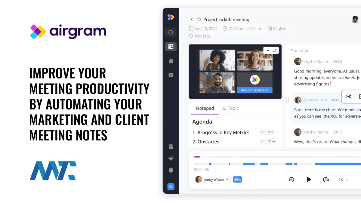 Airgram Automated meeting summary