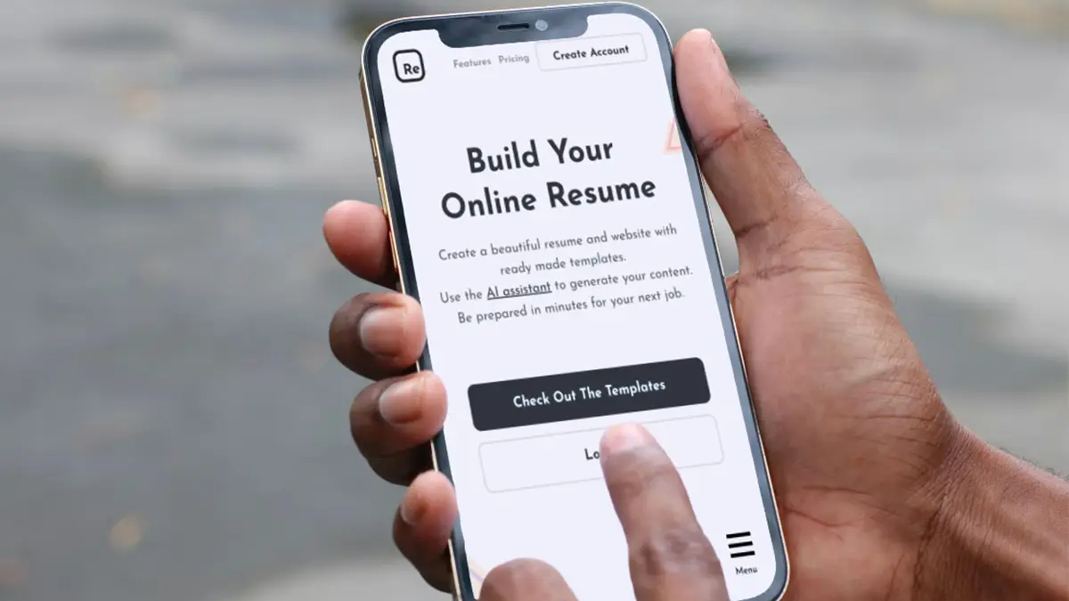 create resumes in minutes with the help of AI