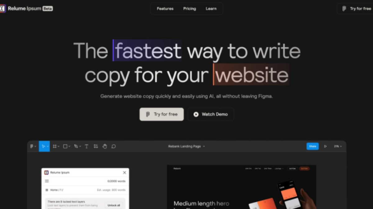 Create High-Impact Site Content and Landing Pages in Minutes