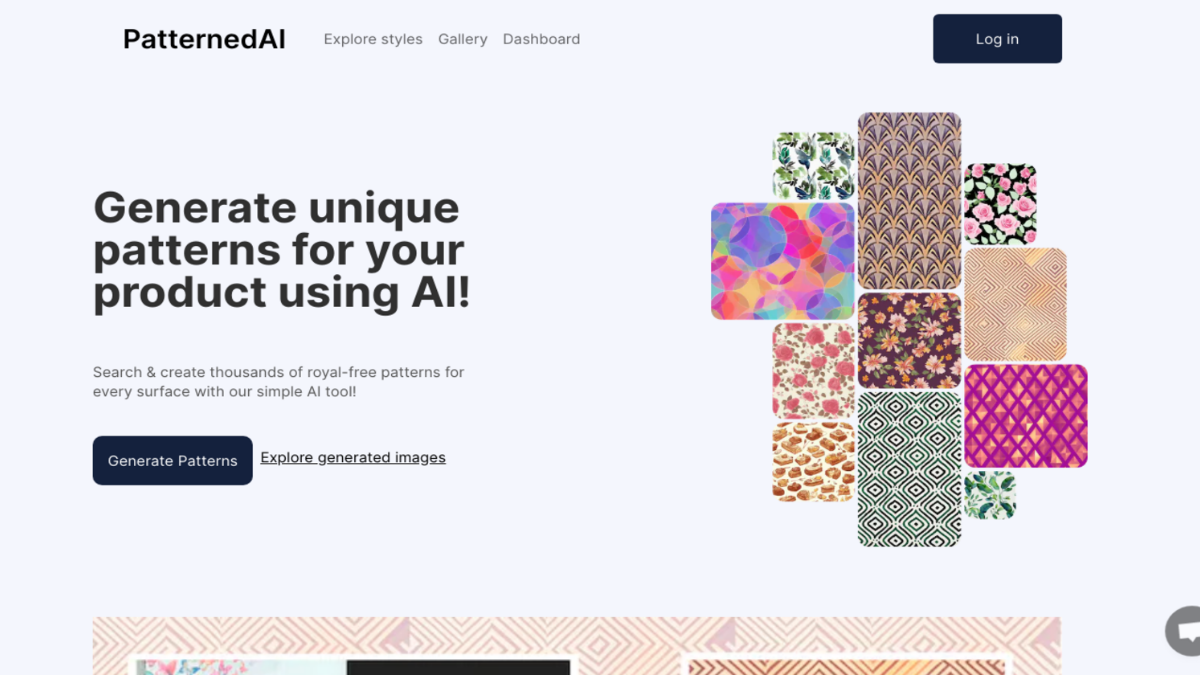 Patterned AI Unleashing Creative Designs for an Engaging Experience