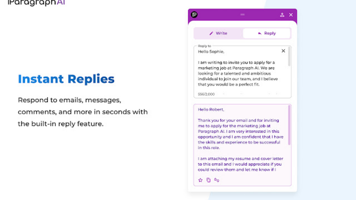Save time writing content when you should be doing work.