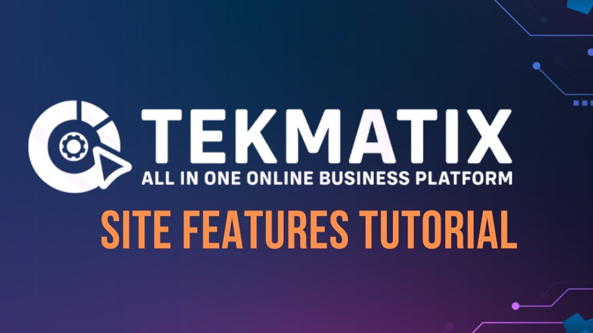 Start Strong with Tekmatix's Innovative Platform