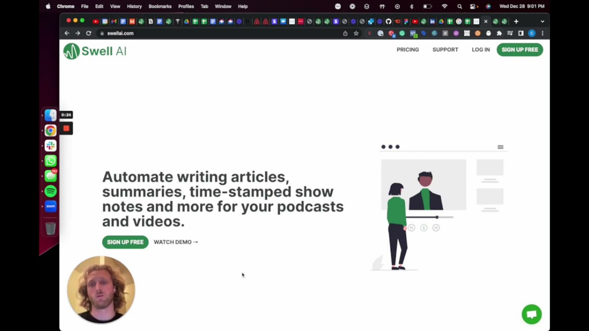 Swell AI unlocks the true Power of artificial intelligence.