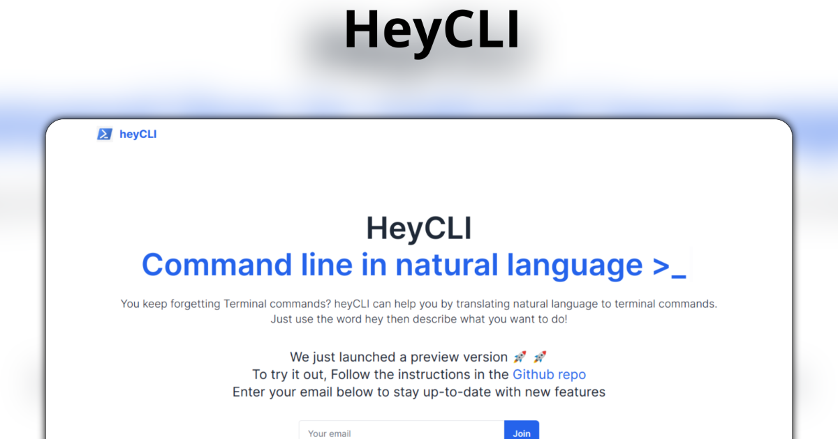 Power of HeyCLI Simplify Your Command-Line