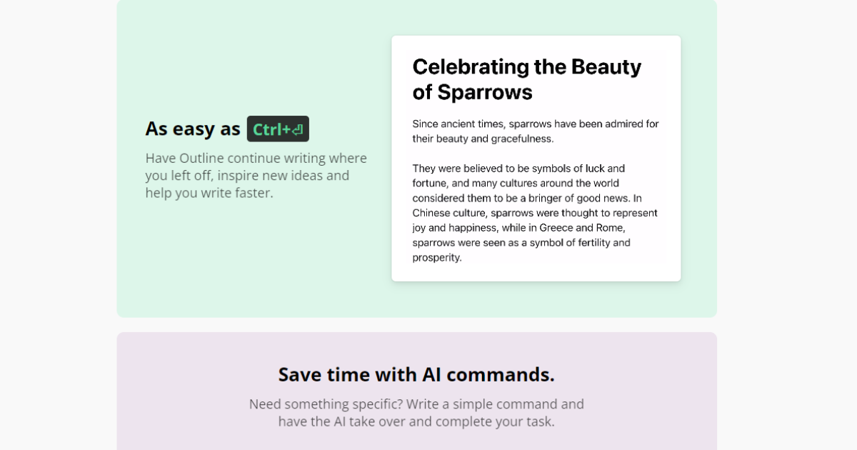 How does Outline AI work