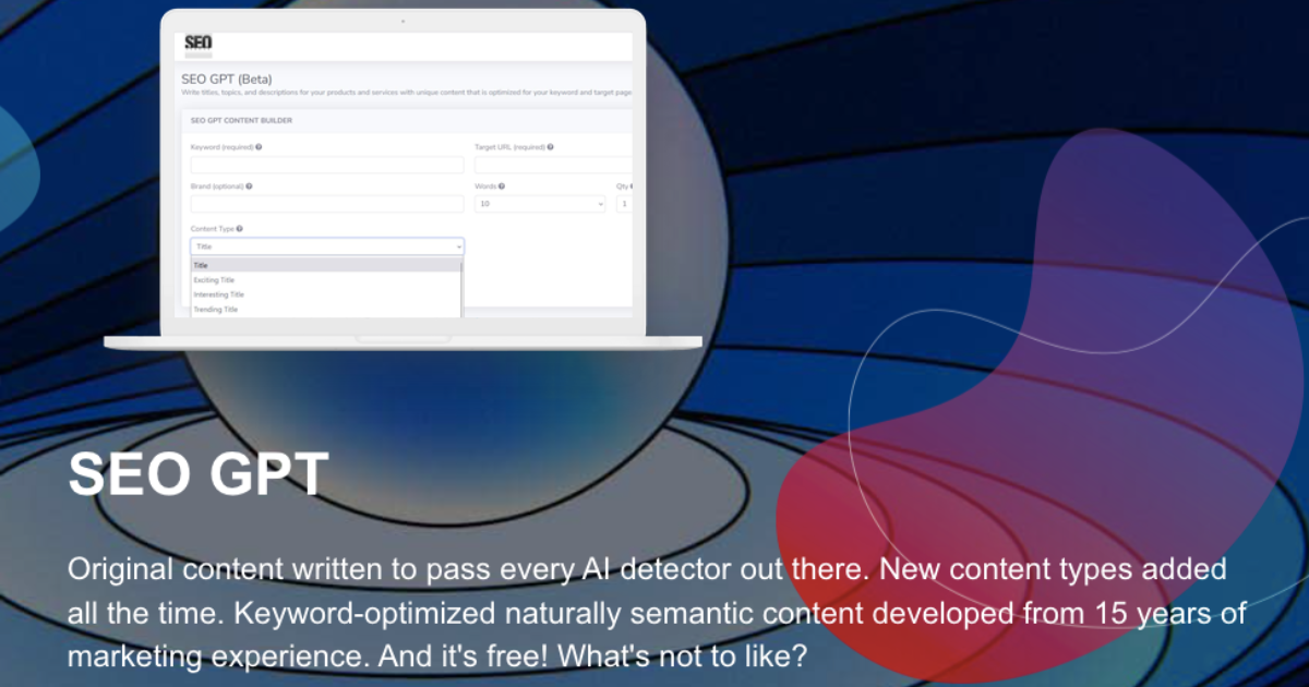 Boost Your Website's Rankings with SEO GPT
