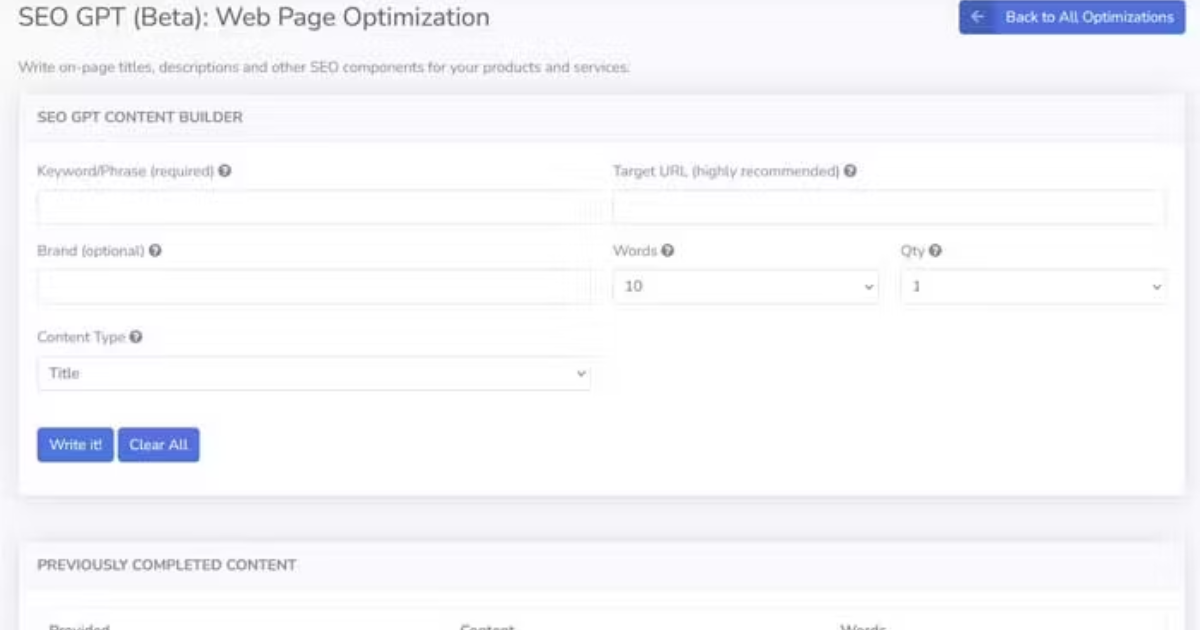 Using SEO GPT is a great way to improve your online presence.