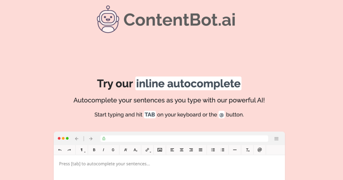 Contentbot.ai tackles what humans can't do.
