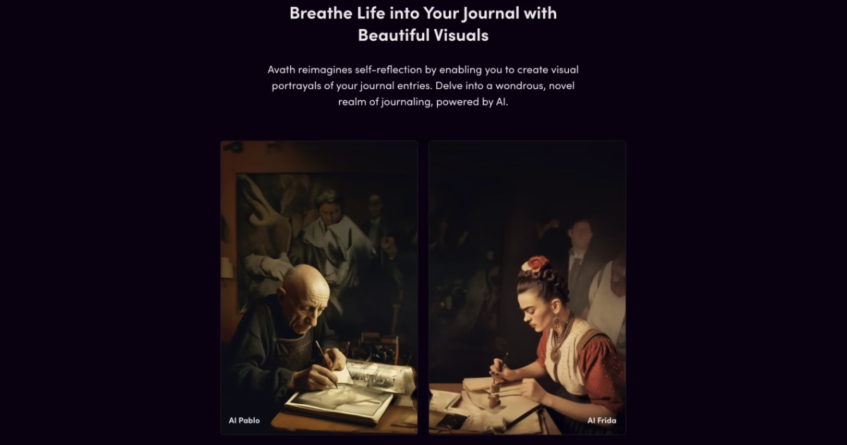 Transform journal entries into visually captivating representations