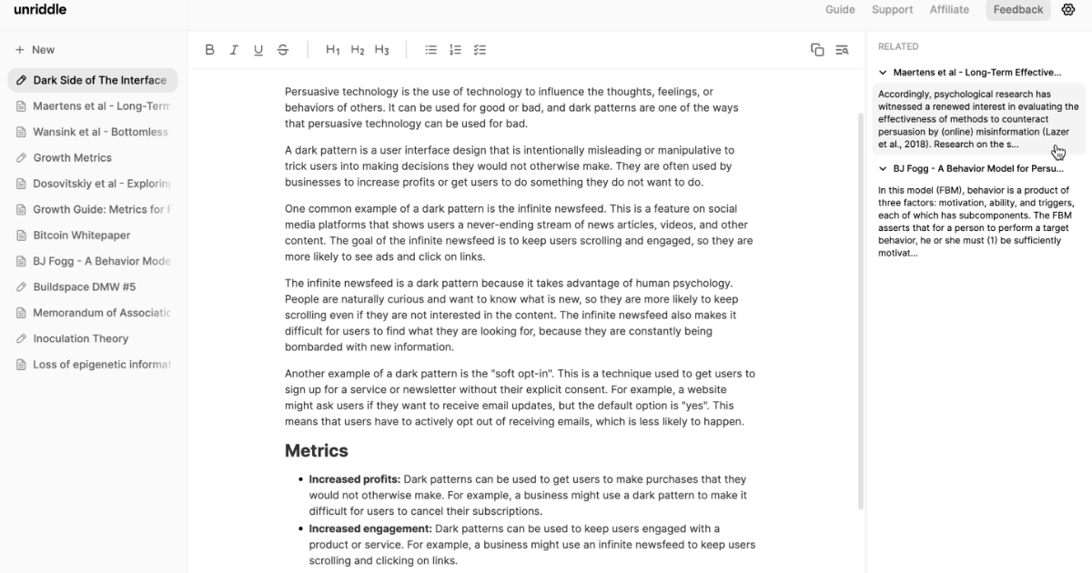 Practical Tips for Getting the Most Out of Unriddle